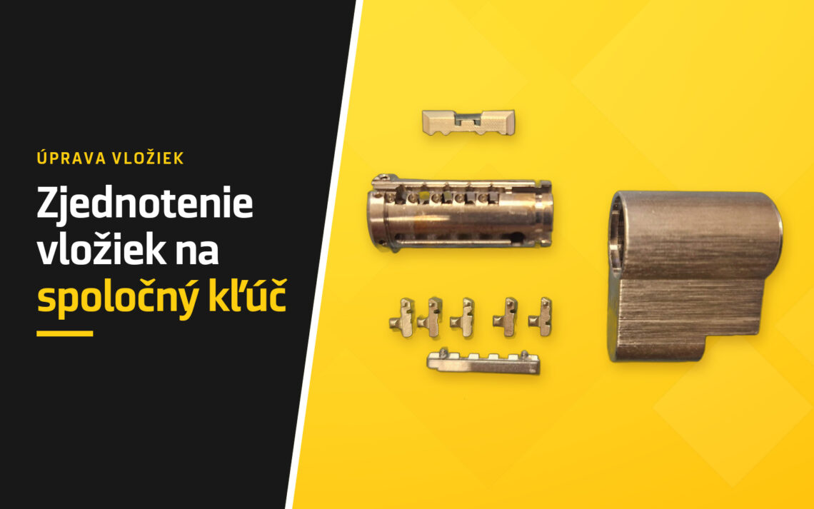 Zjednotenie vložiek na spoločný kľúč